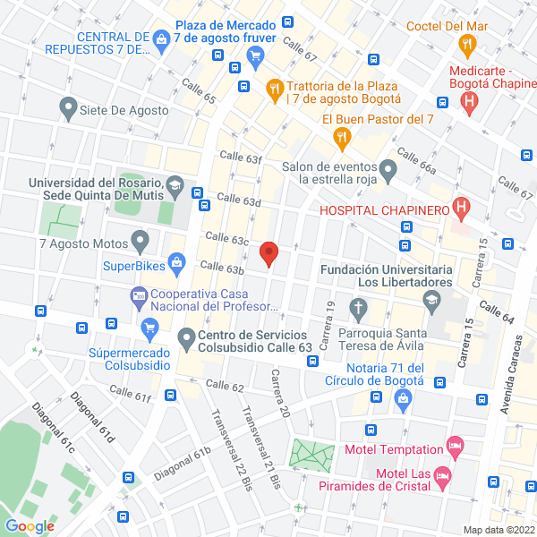 Mapa de Laboratorio Quiteco