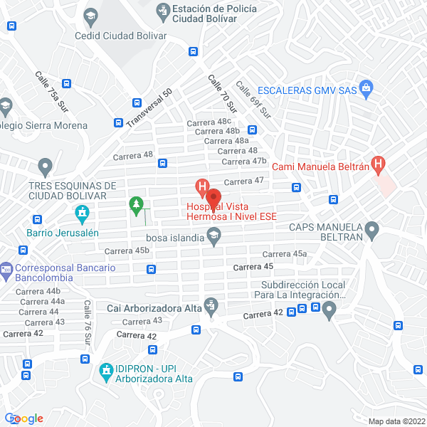 Mapa de Lechoneria Y Restaurante Haz De Oro