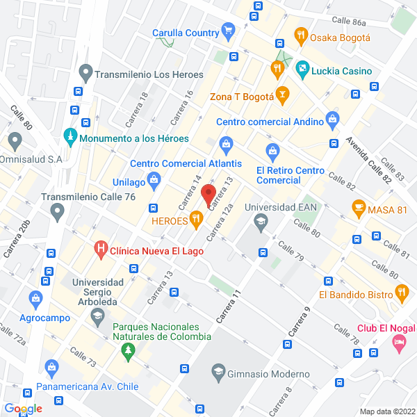 Mapa de Led Medios S.A.S.