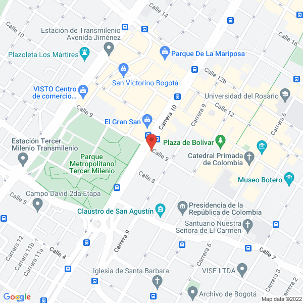 Mapa de Libreria Cristiana Y Casa De Cambio Luz Del Med
