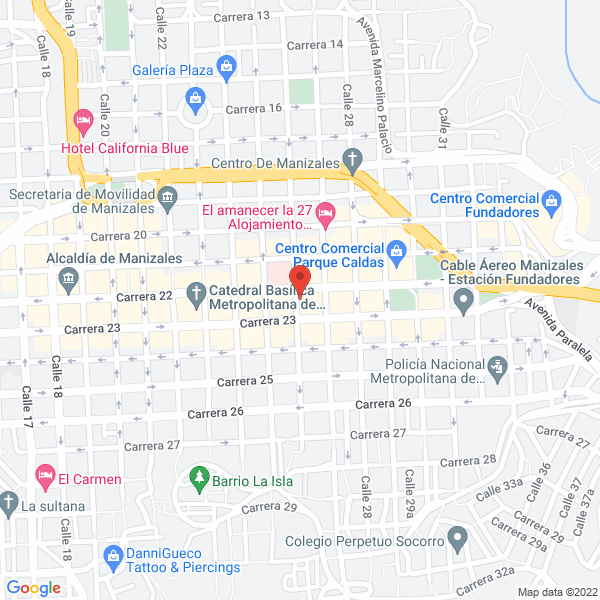 Map of Librería Don Quijote