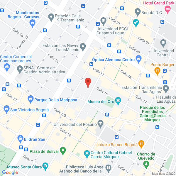 Mapa de Libreria Merlin