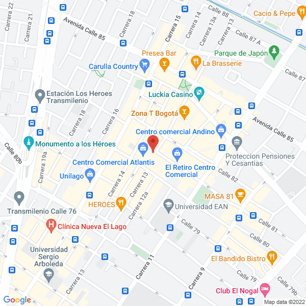 Mapa de M. Fields Co Ltda.