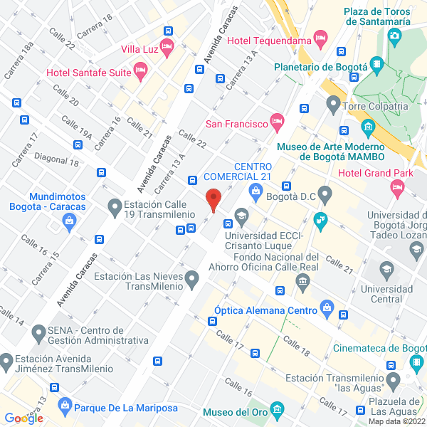Mapa de M.L. Comunicaciones