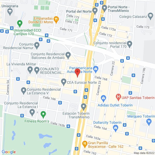 Mapa de M S Automotriz S.A.S.