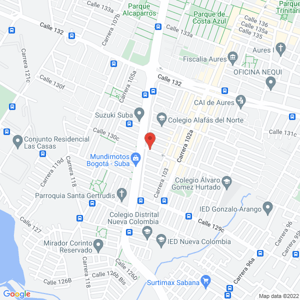 Mapa de Main Corp Publicidad