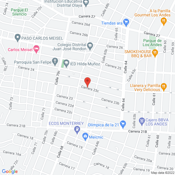 Map of Mallas Y Cerramientos J.P.