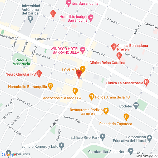 Map of Masopin Ltda.