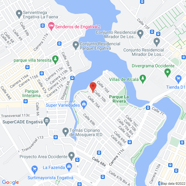 Mapa de Master Clean J.D. Ltda.