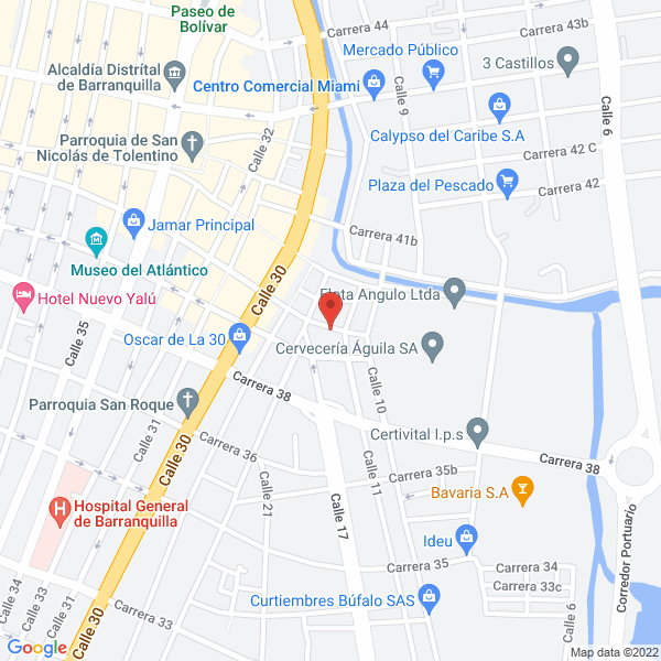 Map of Materiales El Descuento