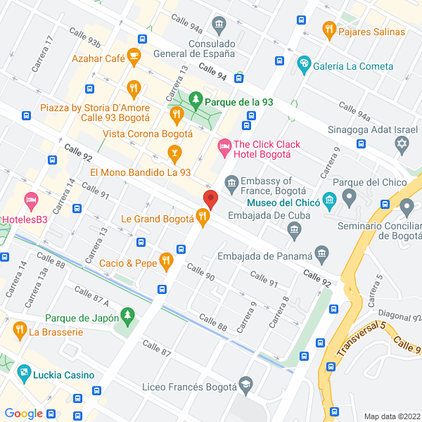 Mapa de Miguel Angel Art And Design Conceptual System S.A.S.