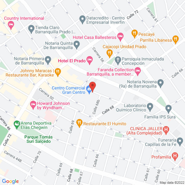 Map of Miguel Angel Valencia Lopez