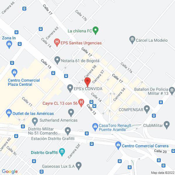 Mapa de Milenio Importaciones