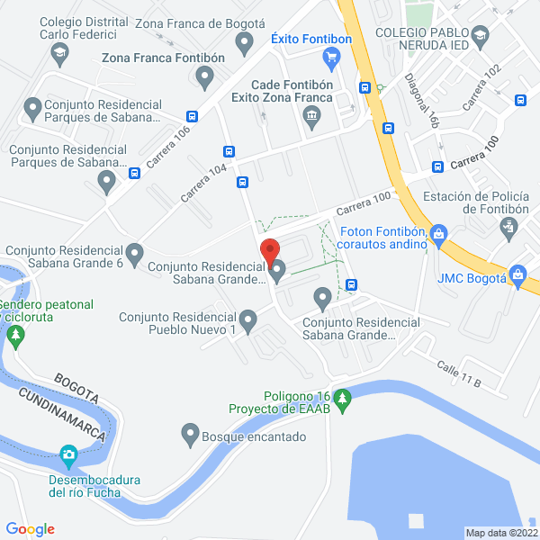 Mapa de Mizu Ingeniería S.A.S.