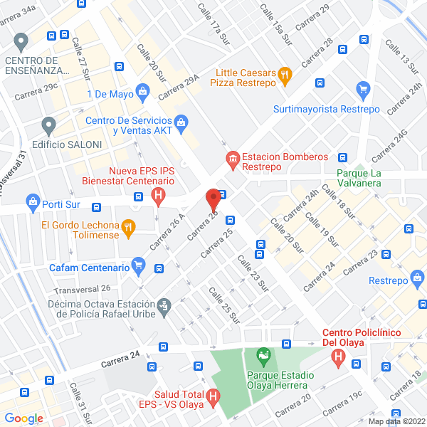 Mapa de Mol Pack Ingeniería S.A.S.