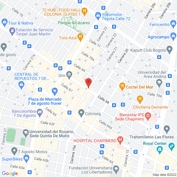 Mapa de Multicopias 68