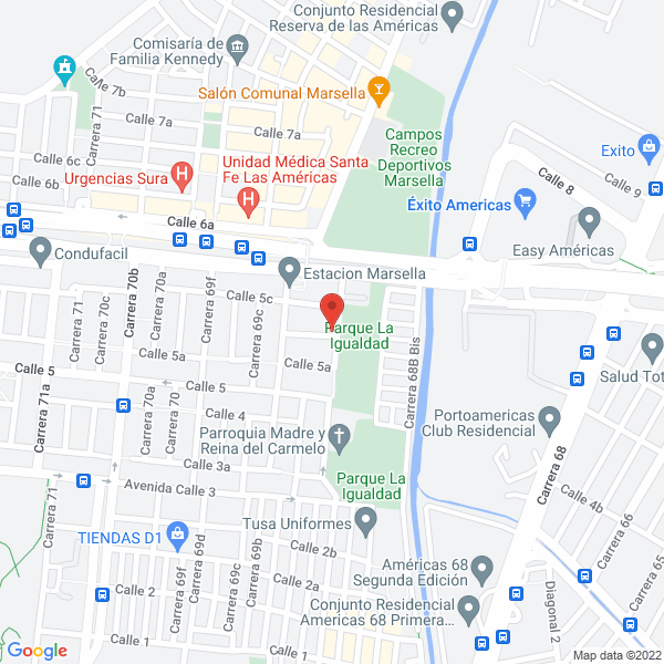 Mapa de Multimecanizados D'Cor Ltda.