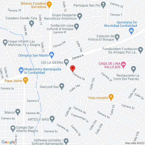 Map of Rodachines Y Ruedas Roller