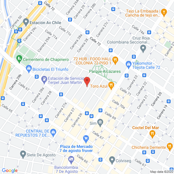 Mapa de Multivig Ltda.