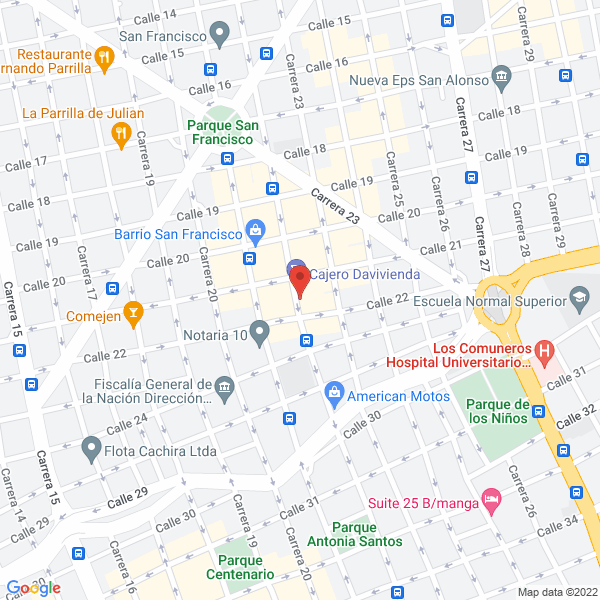 Map of Tienda Naturista Natur Form