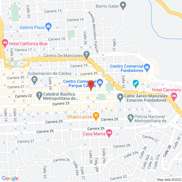 Map of Tienda Naturista Pura Fibra
