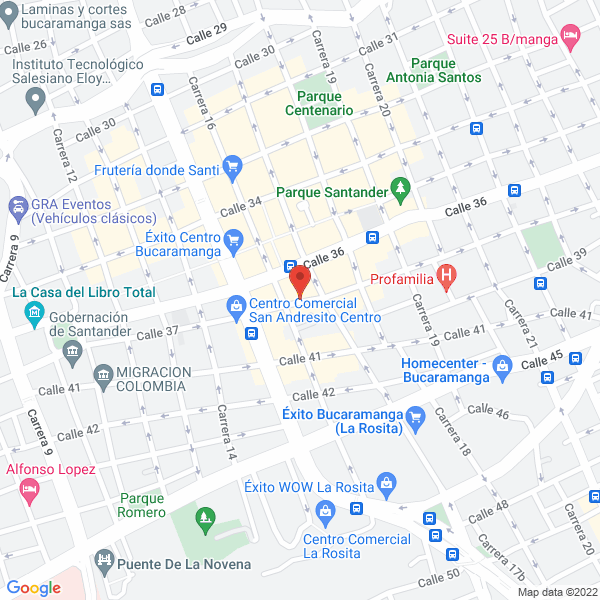 Map of Tienda Naturista Tu Vida Y Naturaleza