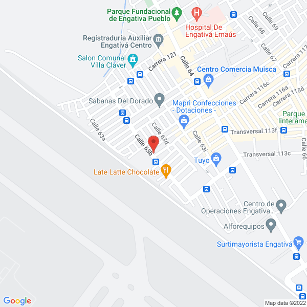 Mapa de Tienda Rokola La Nueva