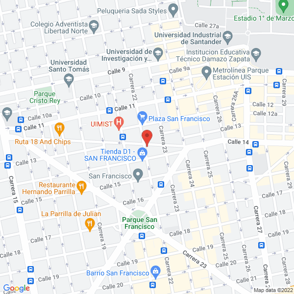 Map of Todo Aseo Ltda.
