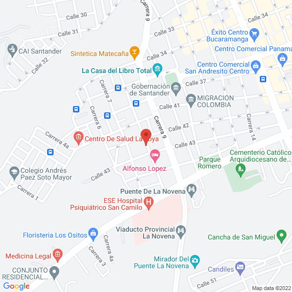 Map of Uniformes Otilia De Niño