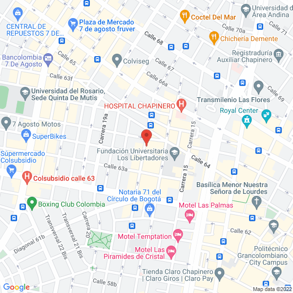 Mapa de Dotaciones Claudia Guerrero S.A.S.
