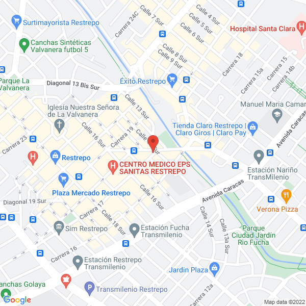Mapa de Vestidos German'S