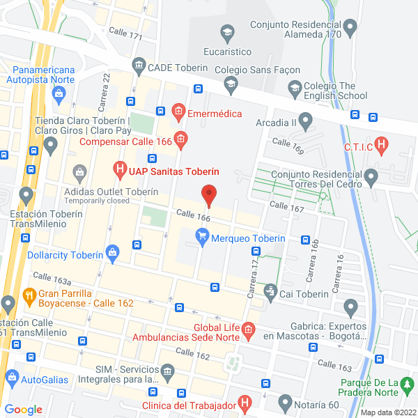 Mapa de Vigias De Colombia S.R.L.
