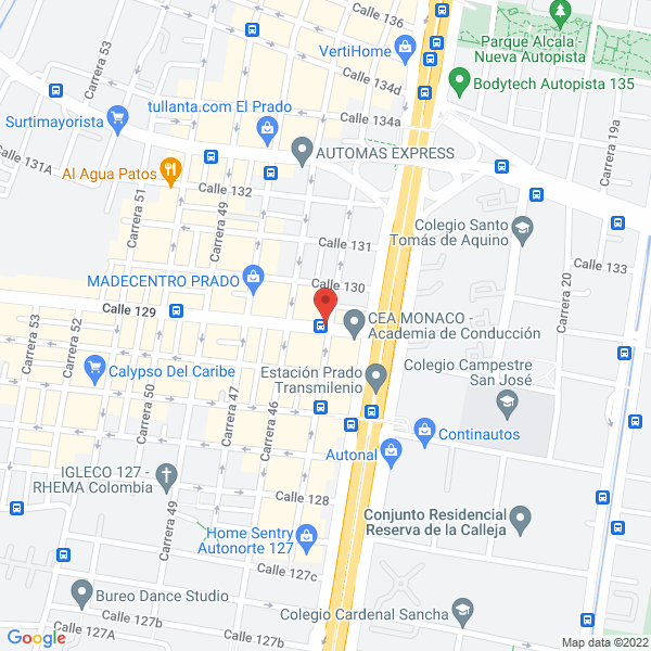 Mapa de Vigilancia Y Seguridad Integral Piloto De Colombia Ltda.
