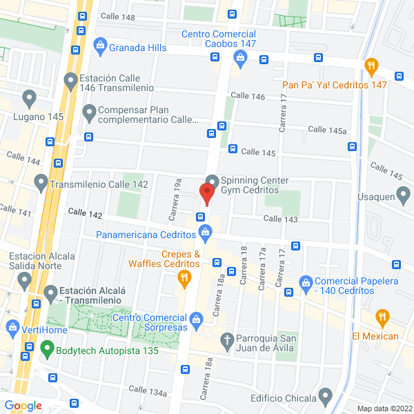 Mapa de Vigilancia Y Seguridad Privada Santo Domingo Xxi Ltda.