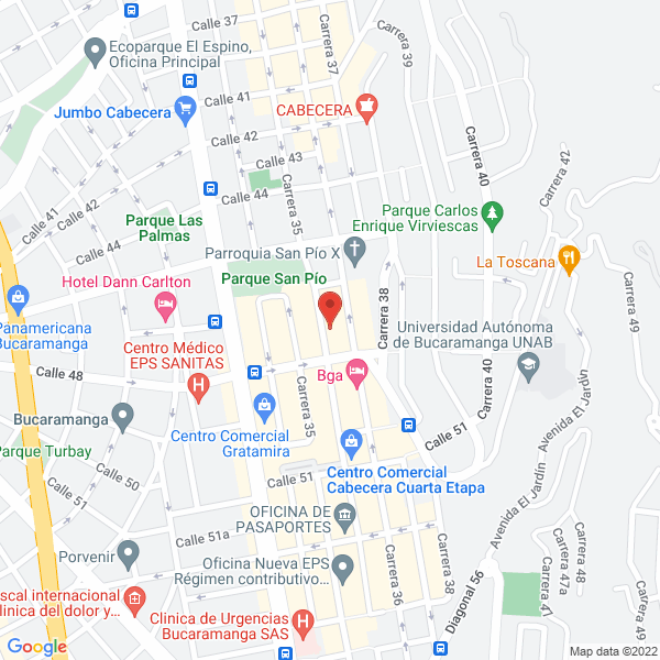 Map of Yoga En Cabecera