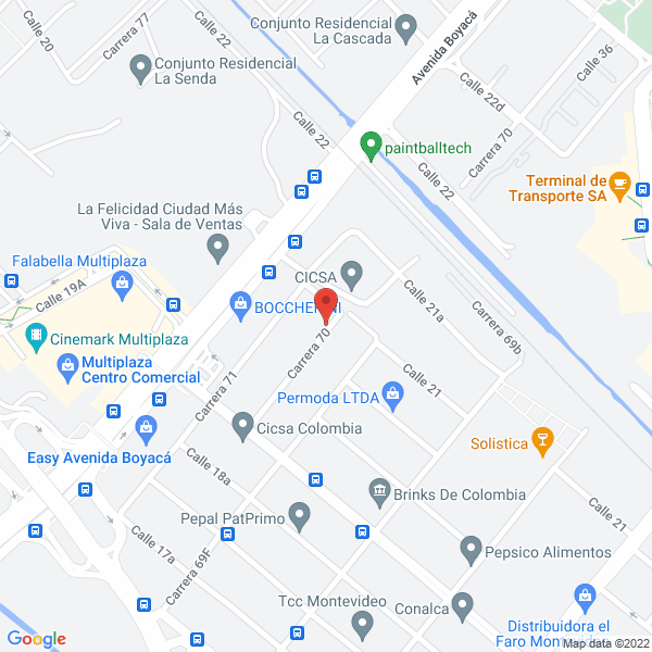 Mapa de Yosha Textil S.A.