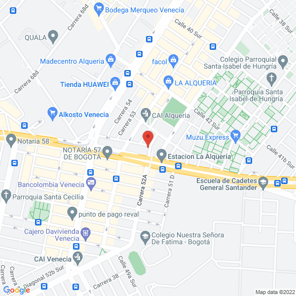 Mapa de Cevichería Y Restaurante El Pescador Del Pacífico