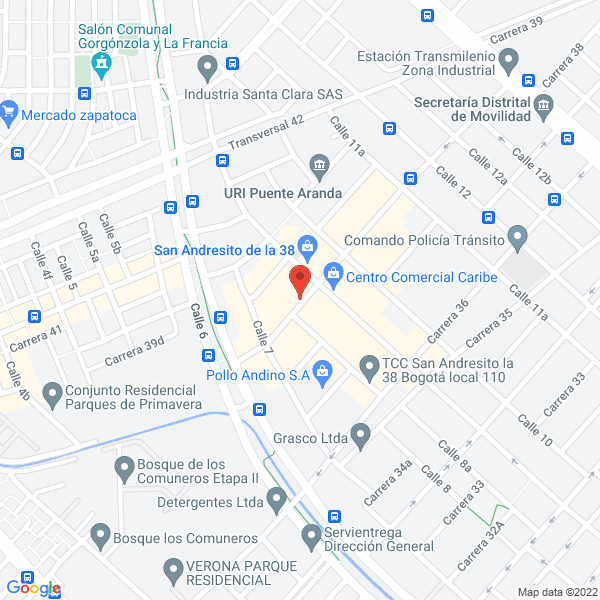 Mapa de Perfumería Hernandez