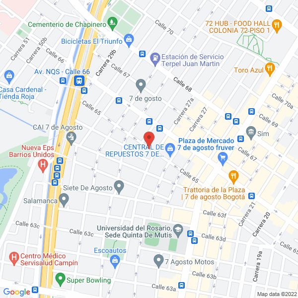 Mapa de La Facultad Del Deporte