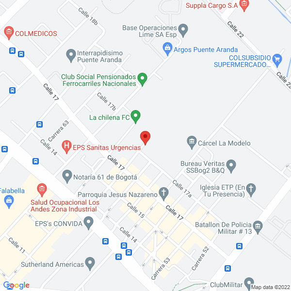 Mapa de Ganchos Cano