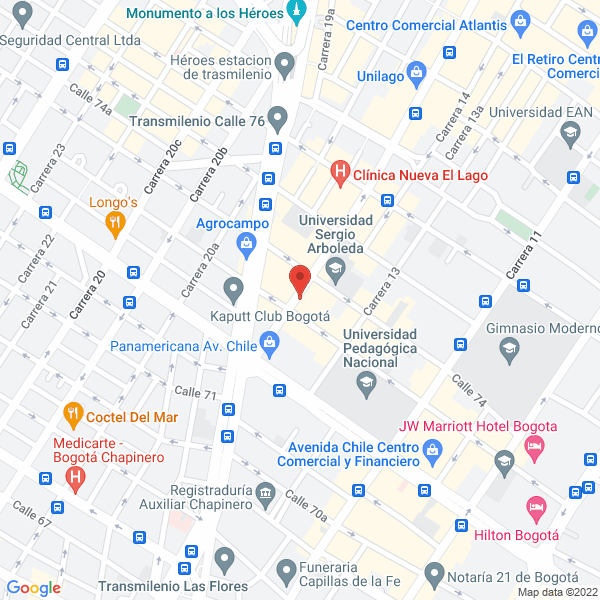 Mapa de Fuerza Legal S. A.