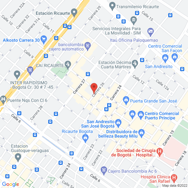 Mapa de Abatec Compresores