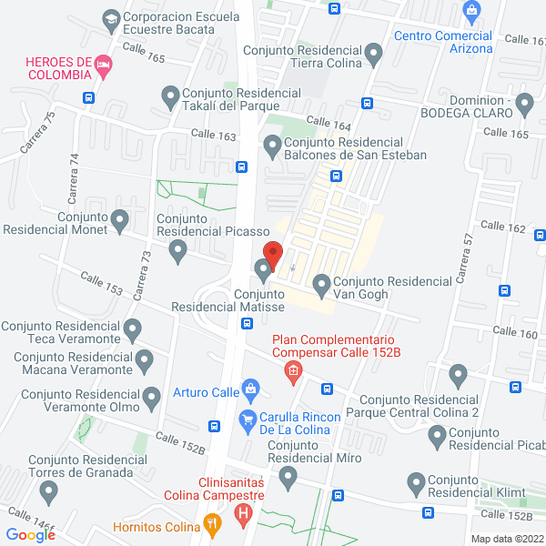 Mapa de Ada Distribuciones S.A.S
