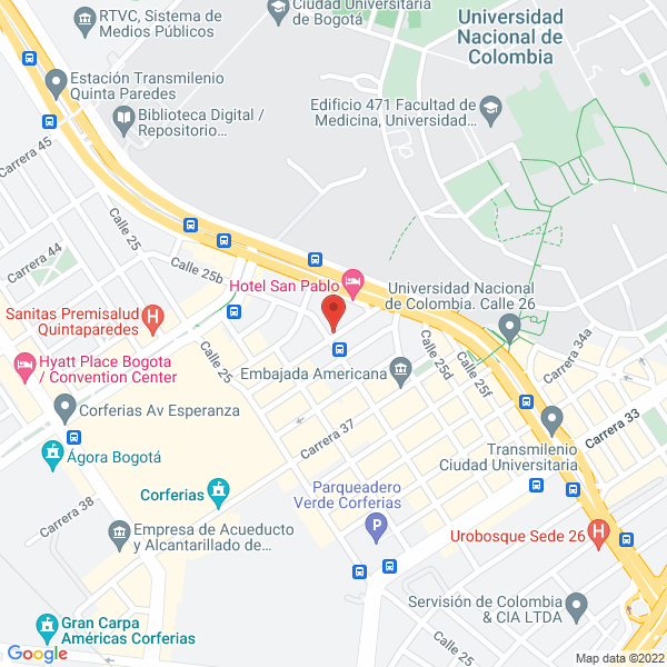 Mapa de Solotex