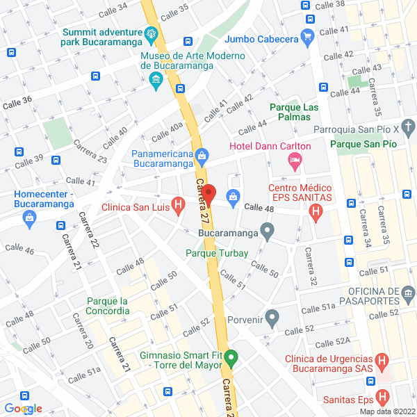 Map of Inmo-Vivir Finca Raíz S.A.S.