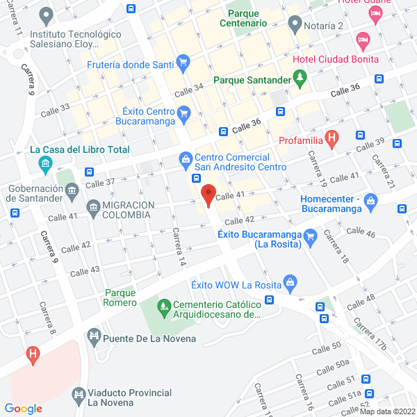 Map of Almacén Ludena