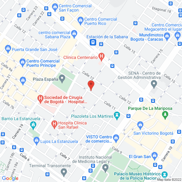 Mapa de Centro Empaques De La 11