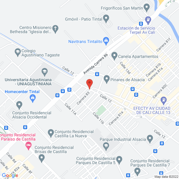 Mapa de Metalcortes Y Dobleces Metalcor Ltda