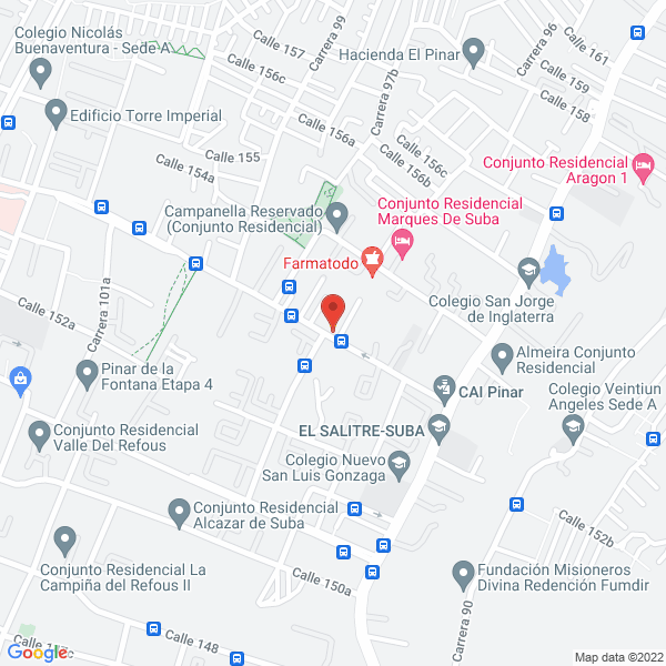 Mapa de Doble C C Dotaciones Hospitalarias Ltda.