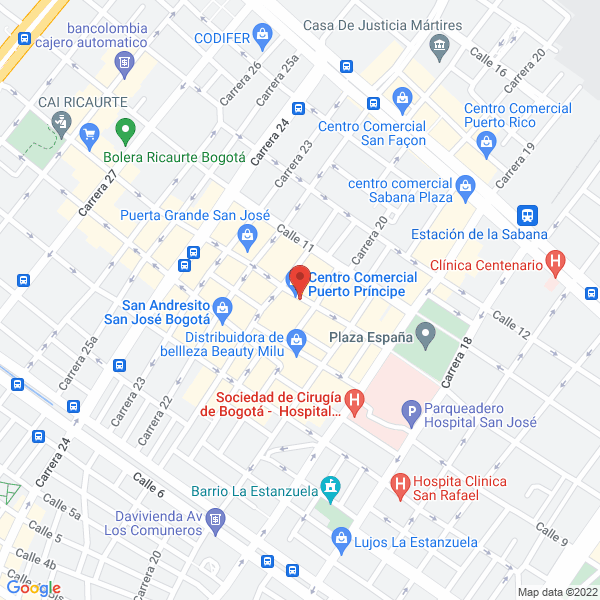 Mapa de Inversiones Mazugi S.A.S.